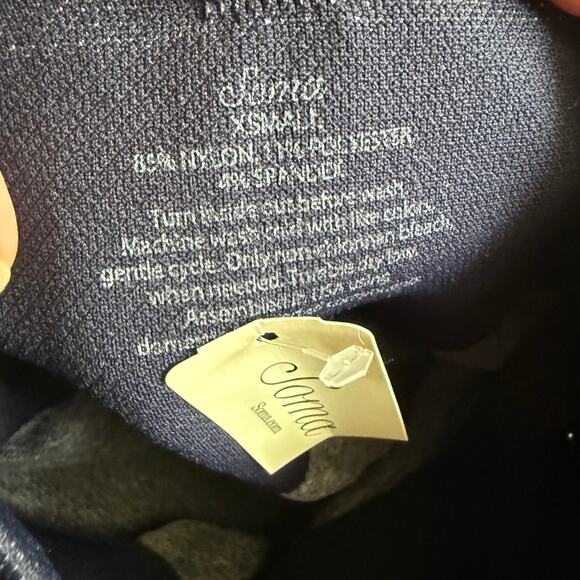 Soma Womens Slimming Leggings Denim Blue NEW with Tags XS - Picture 3 of 5